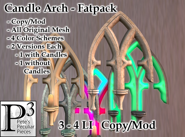 [P3] - Candle Arch - FATPACK