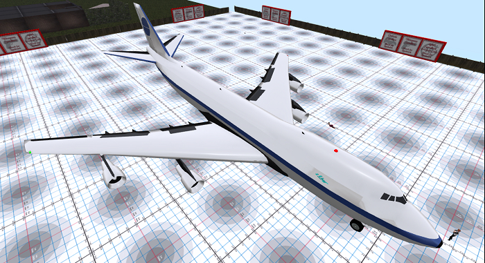 Miltarized 747 - Airplane