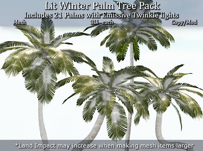 LOVE - LIT WINTER PALM PACK 