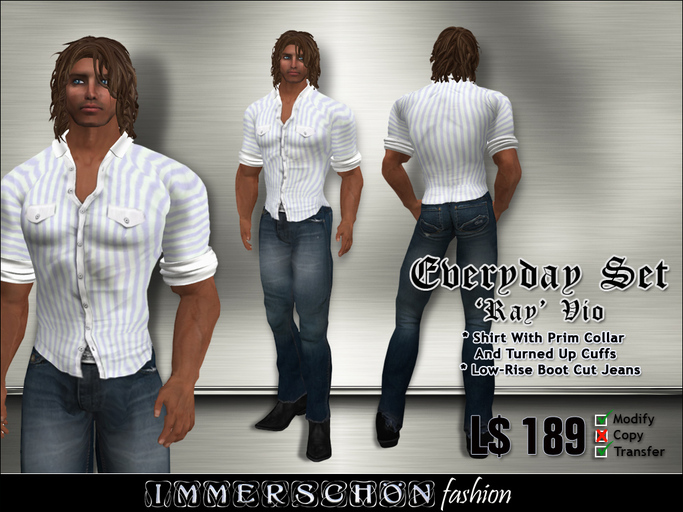Immerschoen Man - Everyday Set 'Ray' (Vio)