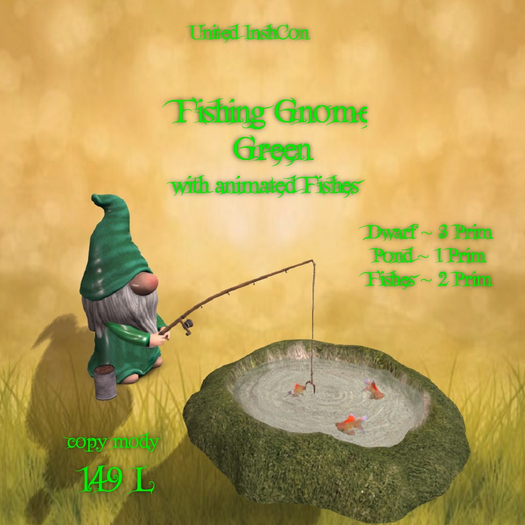*UI* Fishing Gnome Green v