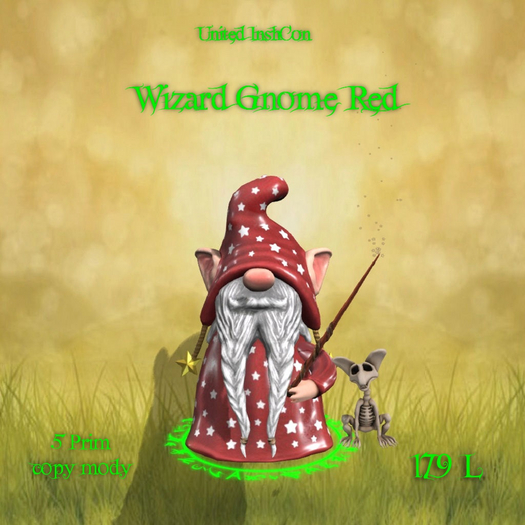 *UI* Wounded Caktus Gnome Red v
