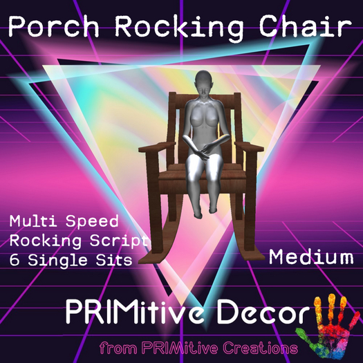 PRIMitive Furniture - Porch Rocking Chair (Medium)
