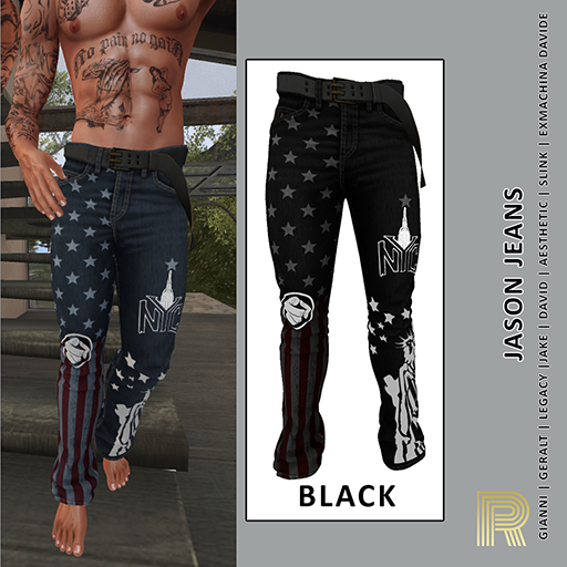 :: RUE :: Jason Jeans BLACK