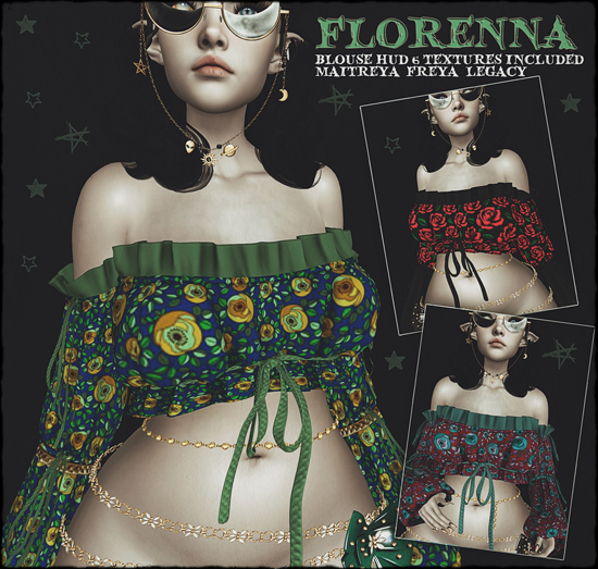 Witch In A Box // Florenna Blouse
