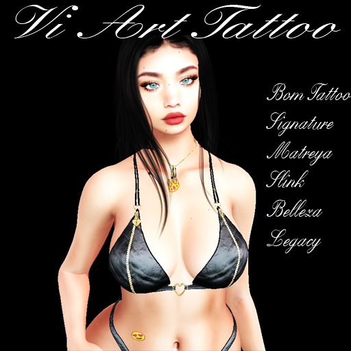 VI ART Tattoo BOM Femeli-crown