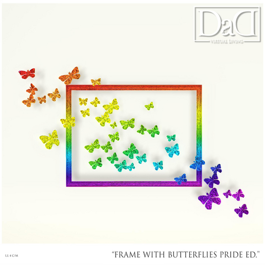 Butterflies Decor Pride Ed.