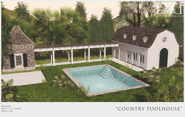 Country Poolhouse"  PG+FAMILY