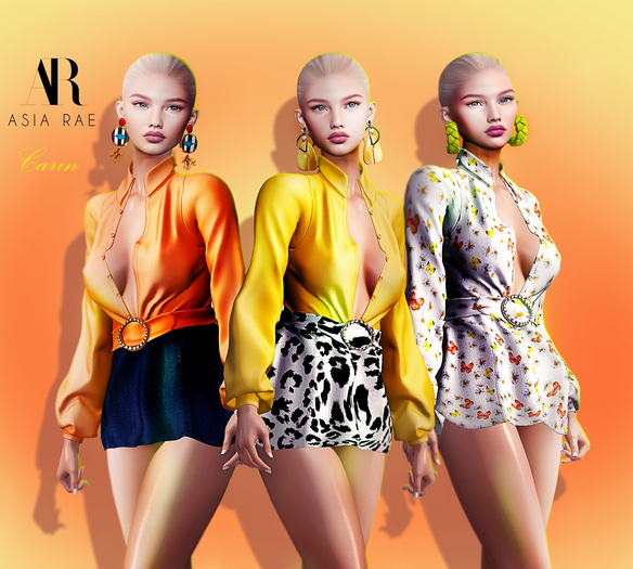 {Asia Rae} Carin Outfit {FATPACK}