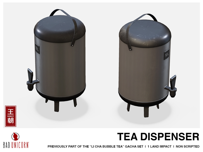 [Dynasty x Bad Unicorn] Tea Dispenser