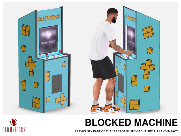 Blocked Machine (Previously - Arcade Rush Gacha Set)