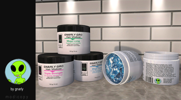 G/\/ARLY:: Gnarly Gro Hair Vitalizer Set