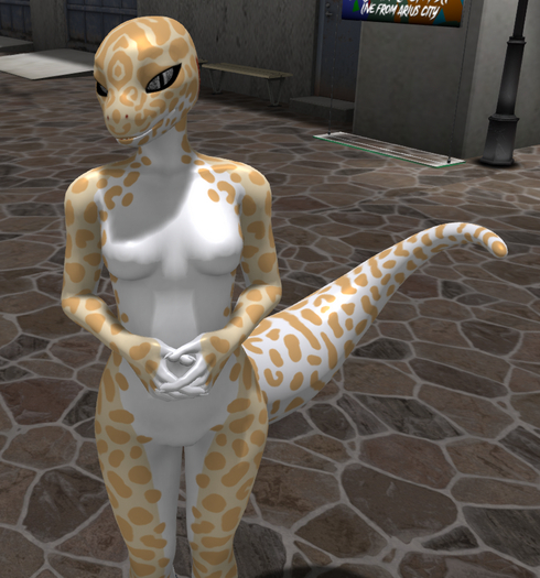 GC - Regalia Albino Leopard Gecko v1