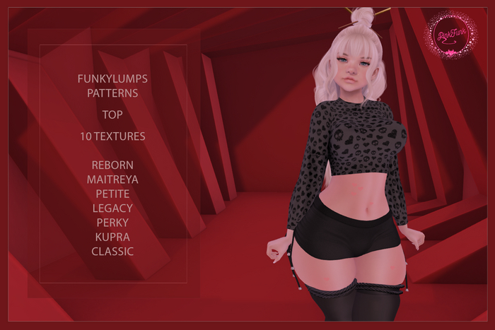 PinkFunk FunkyLumps Top Pattern - {Wear Me}