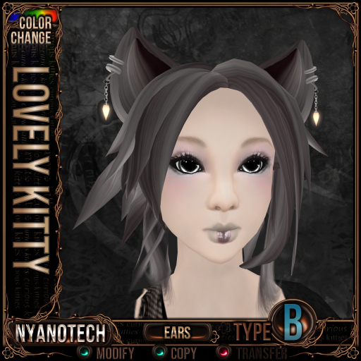 Nyanotech [Type B] - Lovely Kitty Ears V3