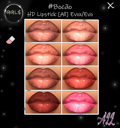 #Bocao-HD Lipstick [All] Evox/ Evo