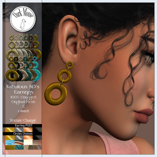 *DM* 80's Earrings