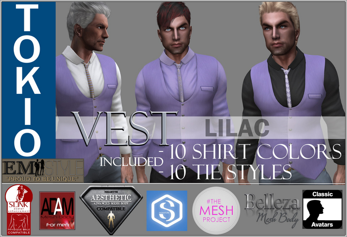 EMS - TOKIO VEST - LILAC