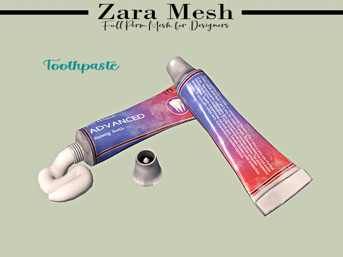 ZM - Toothpaste - FULL PERM MESH