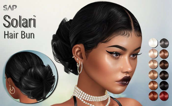 Sap ~ Solari Hair Bun .demo.