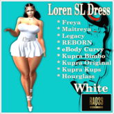 [R39] Loren SL Dress-White