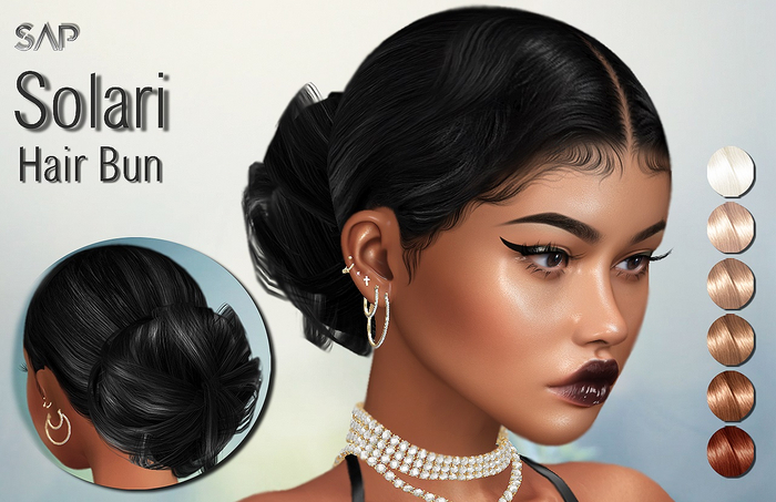 Sap ~ Solari Hair Bun (Lights)