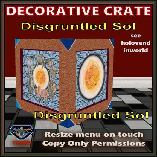 BEVERAGE Crate Deco CoR Disgruntled Sol