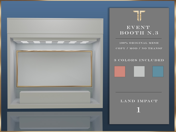 Tville - Event Booth N.3 PACK