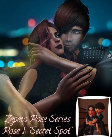Zepeto Pose Series 1 - "Secret Spot"
