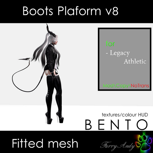 DEMO - Furry Andy - Boots Platform v8 - Legacy Athletic