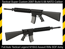 Tactical  Assault Rifle M16A3 SOF Scripted SPR EBR