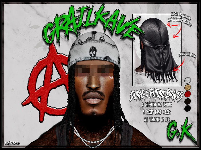 [GK] DURAG X FUTURE BRAIDS 