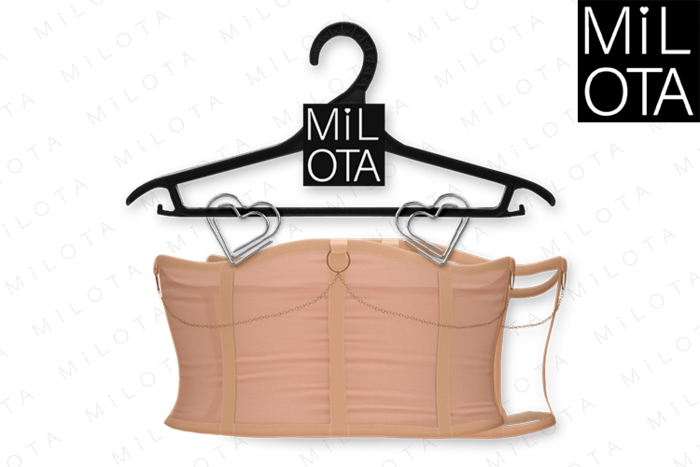 MILOTA: Ataro corset [beige]