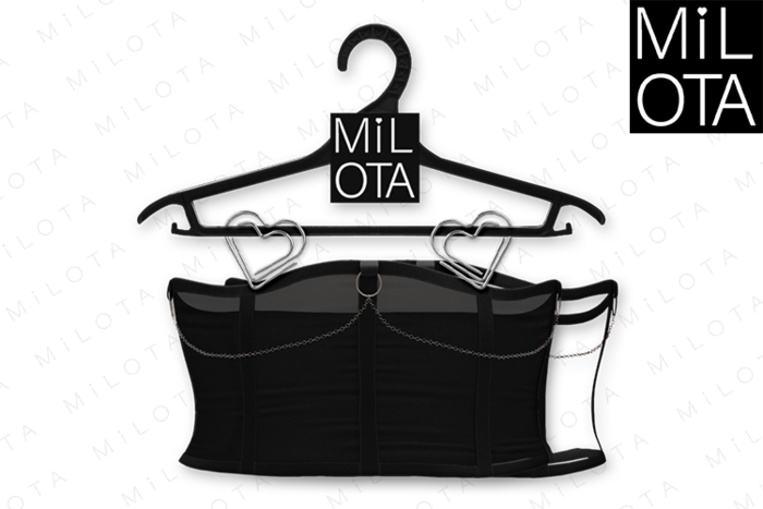 MILOTA: Ataro corset [black]