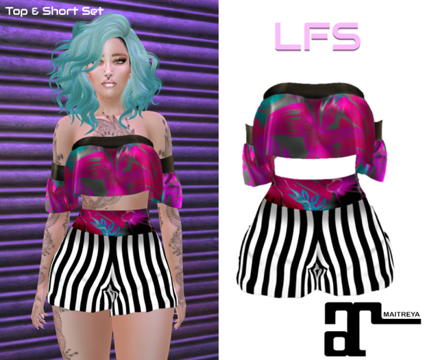 [LFS] Mia Pink Set - Maitreya