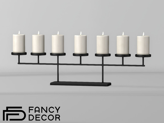 Fancy Decor: Chastain Pillar Candle Holder (add me)