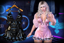 (*<*) 1313 Definitely Dress - Latex Black