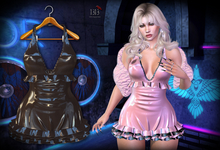 (*<*) 1313 Definitely Dress - Latex Chocolate