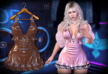 (*<*) 1313 Definitely Dress - Latex Cinnamon