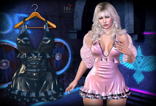 (*<*) 1313 Definitely Dress - Latex Teal