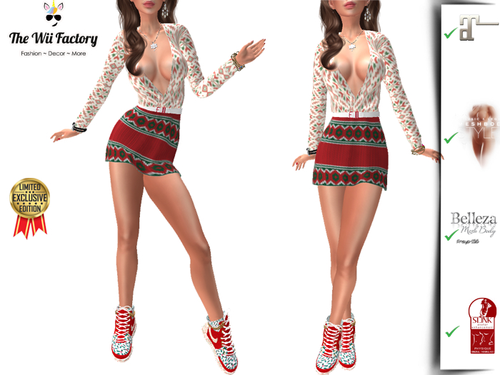 :TWF: Olivia Christmas Dress