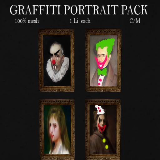 LOVE - HALLOWEEN GRAFFITI PAINTING PACK