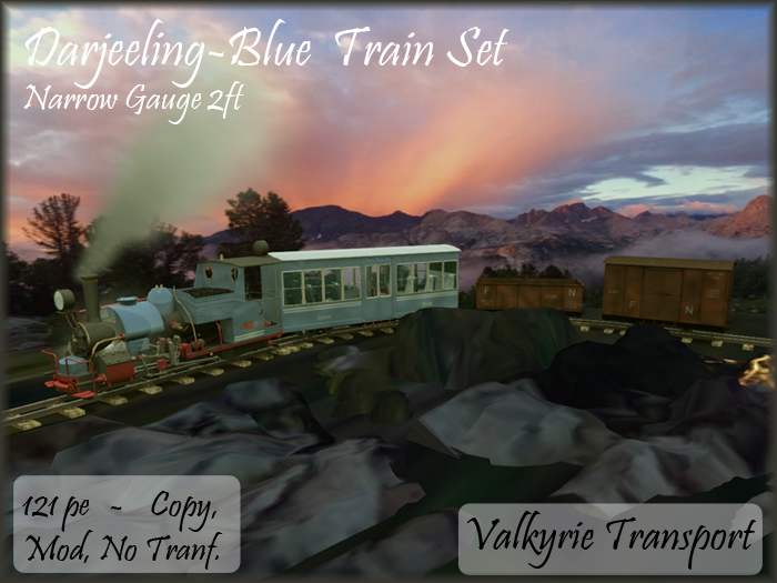 Darjeeling Himalaya Railway Blue