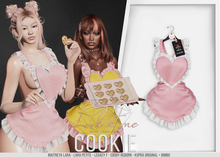 Look At Me. Cookie : Apron - pink