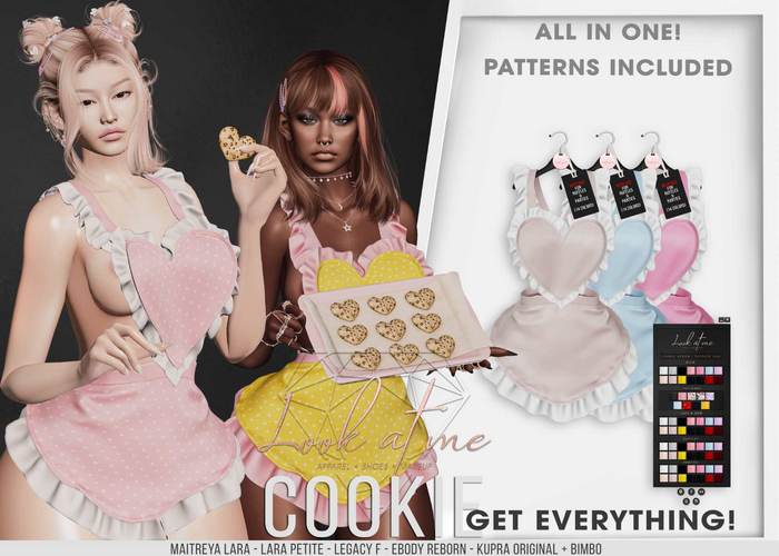 Look At Me. Cookie : Apron - FATPACK