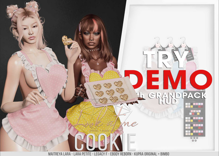 Look At Me. Cookie : Apron - DEMO