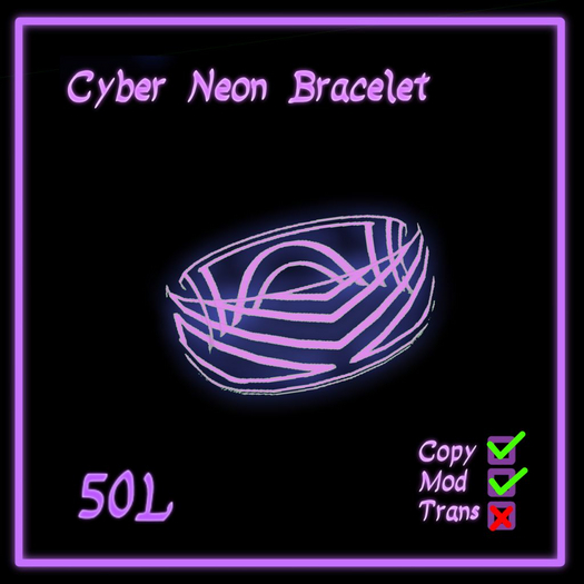 Cyber Neon Bracelet