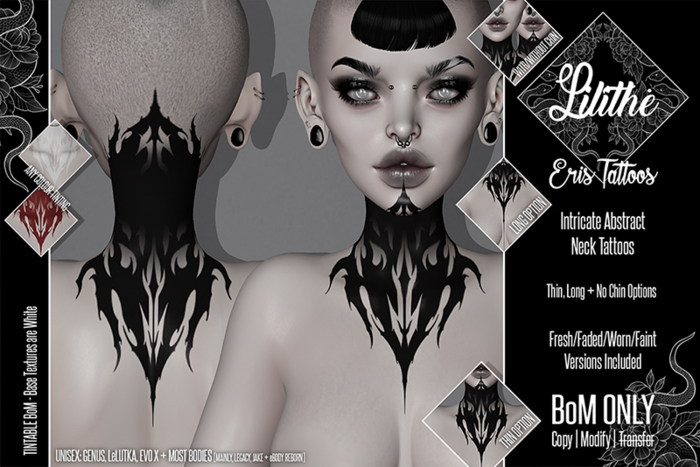 Lilithe'// Eris Tattoos