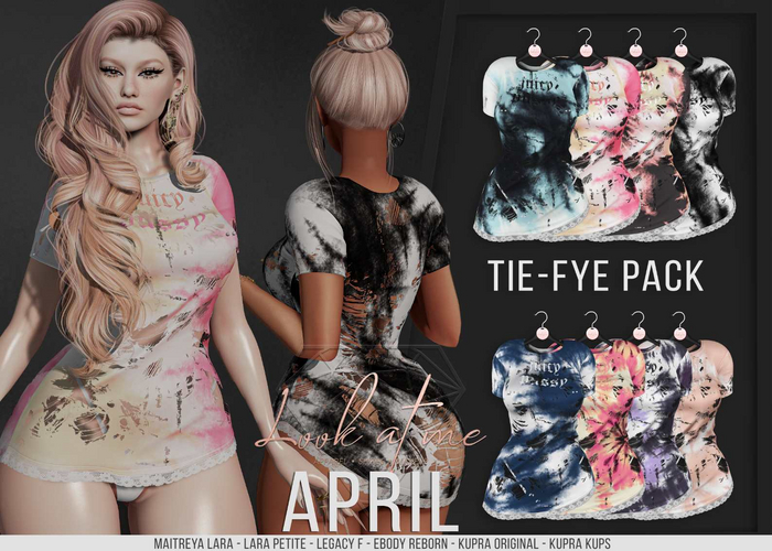 Look At Me. April : TIE-DYE PACK
