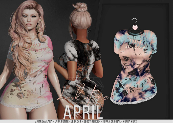 Look At Me. April : beigeblue